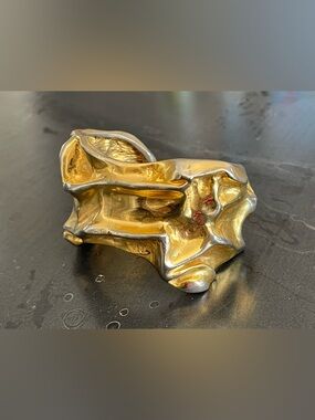 Les Bernard vintage gold plated bangle.